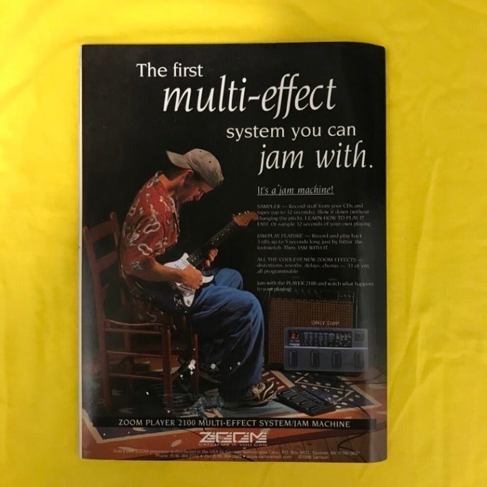 Guitar Magazine September 1998 Magazine - Picture 3 of 3